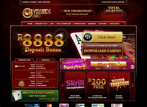 silversands casino mobile coupons